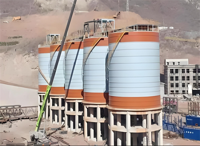 连南高架钢板仓